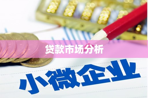 雷州贷款市场分析