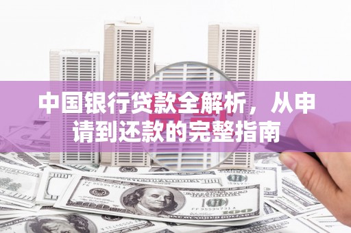 雷州中国银行贷款全解析，从申请到还款的完整指南