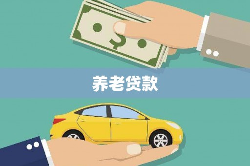 雷州养老贷款