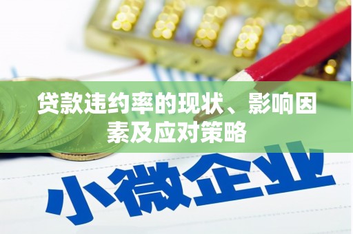 雷州贷款违约率的现状、影响因素及应对策略