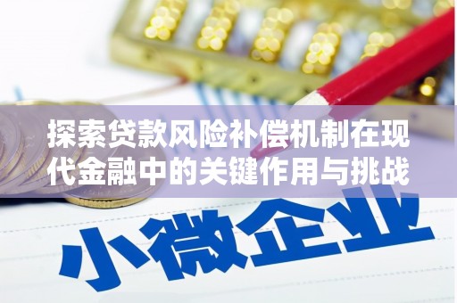 雷州探索贷款风险补偿机制在现代金融中的关键作用与挑战