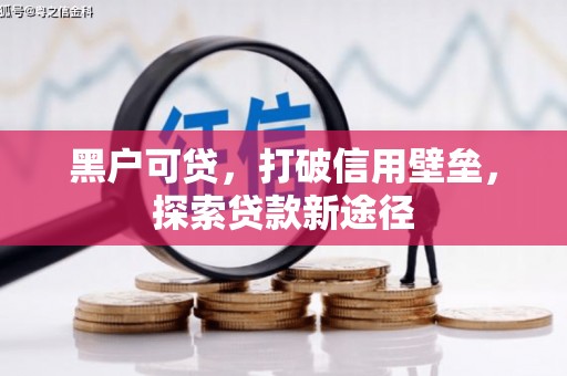 雷州黑户可贷，打破信用壁垒，探索贷款新途径