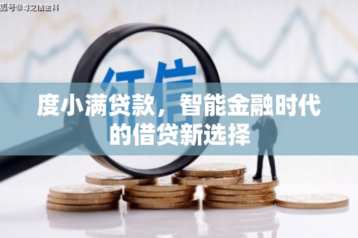 雷州度小满贷款，智能金融时代的借贷新选择