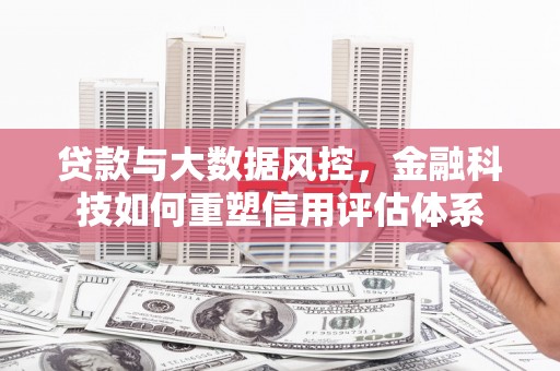 雷州贷款与大数据风控，金融科技如何重塑信用评估体系