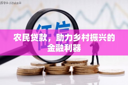 雷州农民贷款，助力乡村振兴的金融利器