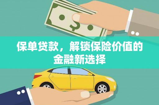 雷州保单贷款，解锁保险价值的金融新选择