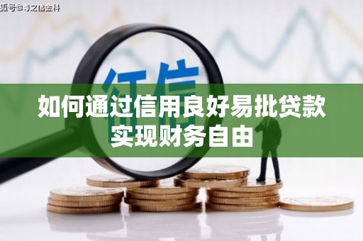 雷州如何通过信用良好易批贷款实现财务自由