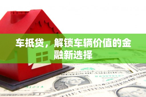 雷州车抵贷，解锁车辆价值的金融新选择