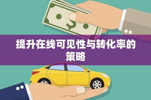 雷州提升在线可见性与转化率的策略