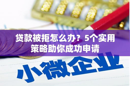 雷州贷款被拒怎么办？5个实用策略助你成功申请