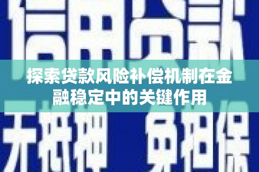 雷州探索贷款风险补偿机制在金融稳定中的关键作用