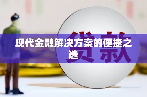 雷州现代金融解决方案的便捷之选
