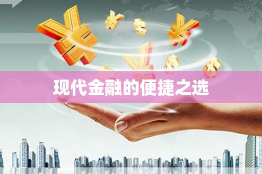 雷州现代金融的便捷之选