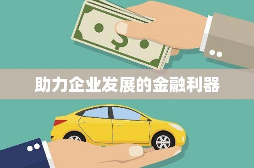 雷州助力企业发展的金融利器